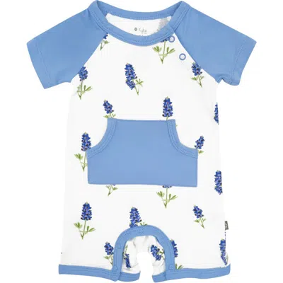 Kyte Baby Blue Bonnet Romper
