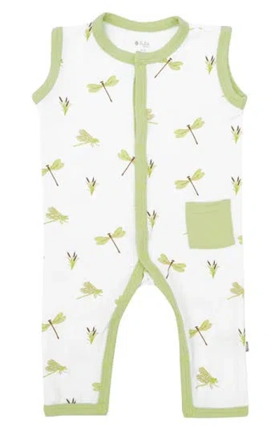 Kyte Baby Dragonfly Romper In Green