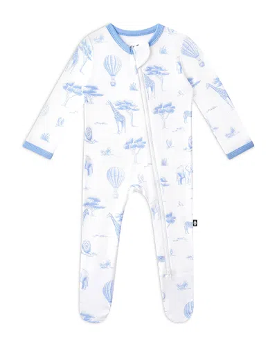 Kyte Baby Girls' Zippered Footie - Baby In White