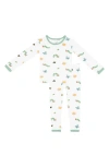 Kyte Baby Kids' Fitted Two-piece Pajamas In White