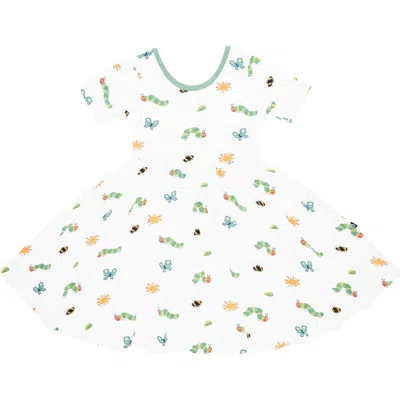 Kyte Baby Kids' 'the Very Hungry Caterpillar' Twirl Dress In White