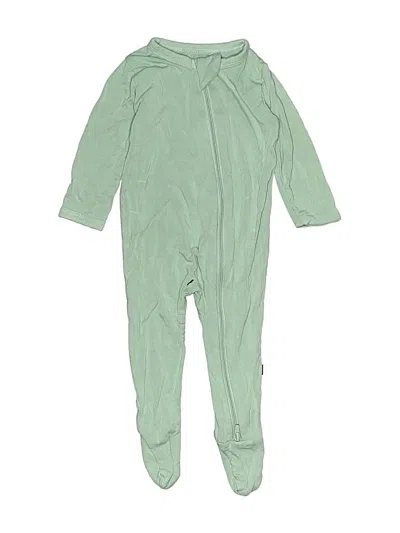 Pre-owned Kyte Baby Babies' Long Sleeve Onesie In Green
