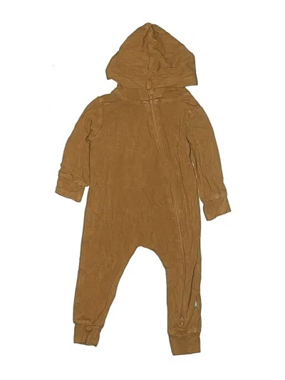 Pre-owned Kyte Baby Babies' Long Sleeve Outfit In Tan