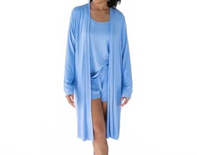 Kyte Baby Lounge Robe In Periwinkle In Blue
