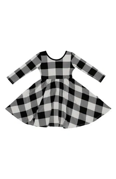 Kyte Baby Midnight Party Twirl Long Sleeve Dress In Multi