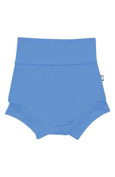 Kyte Baby Periwinkle Bummies Shorts In Blue