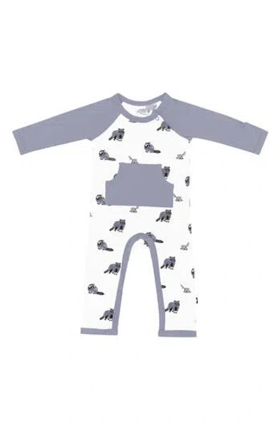 Kyte Baby Raccoon Longall Romper