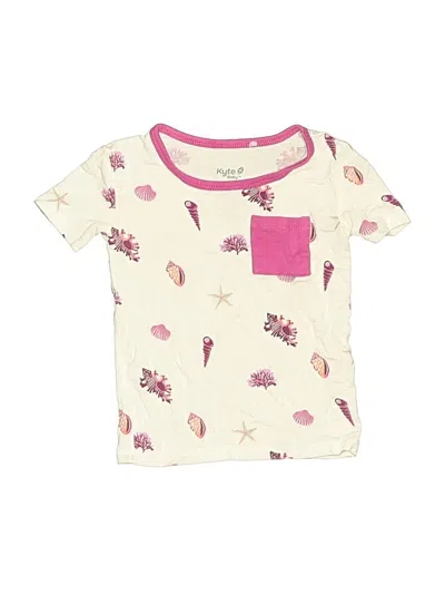 Pre-owned Kyte Baby Kids' Short Sleeve T-shirt In White