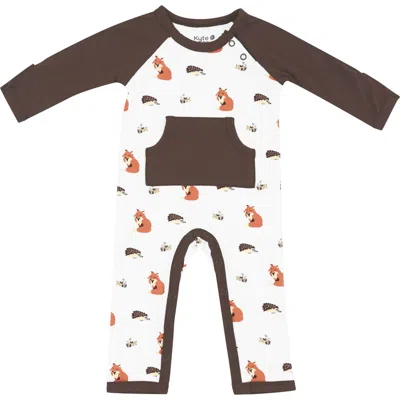 Kyte Baby Sienna Woodland Romper In Multi