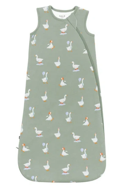 Kyte Baby The Original Sleep Bag™ 1.0 Tog Silly Goose Wearable Blanket In Green