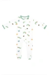Kyte Baby Kids' 'the Very Hungry Caterpillar' Zip-up Romper In White