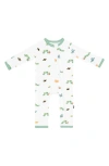 Kyte Baby Kids' 'the Very Hungry Caterpillar' Zip-up Romper In White