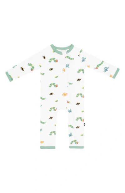Kyte Baby 'the Very Hungry Caterpillar' Zip-up Romper In White