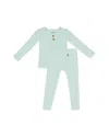 Kyte Baby Unisex Ribbed Henley Top & Pants Set - Baby