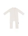 Kyte Baby Unisex Zip Up Ribbed Coverall - Baby