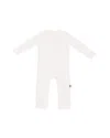 Kyte Baby Unisex Zip Up Ribbed Coverall - Baby