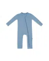 Kyte Baby Unisex Zip Up Ribbed Coverall - Baby