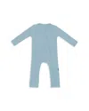Kyte Baby Unisex Zip Up Ribbed Coverall - Baby
