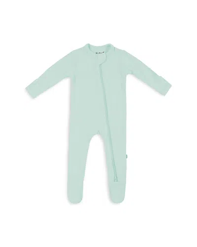 KYTE BABY UNISEX ZIP UP RIBBED FOOTIE - BABY