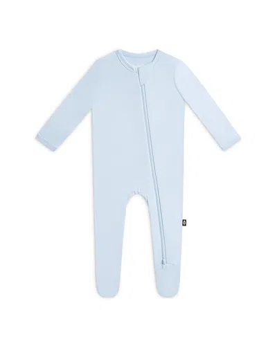 Kyte Baby Unisex Zippered Footie - Baby In Blue