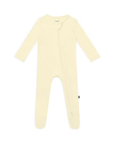Kyte Baby Unisex Zippered Footie - Baby In Yellow
