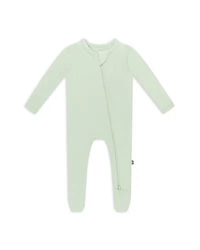 Kyte Baby Unisex Zippered Footie - Baby In Basil