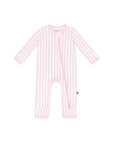 Kyte Baby Unisex Zippered Romper - Baby In Pink