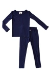 KYTE BABY KIDS' FITTED TWO-PIECE PAJAMAS