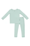 KYTE BABY KIDS' SOLID FITTED TWO-PIECE PAJAMAS