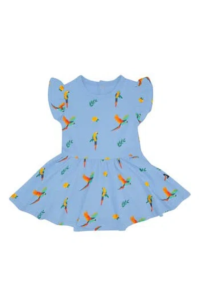 Kyte Baby Macaw Twirl Skirted Bodysuit
