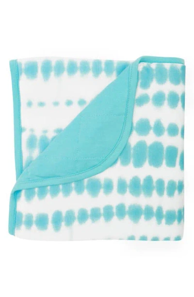 Kyte Baby Tie Dye Print Baby Blanket In Blue