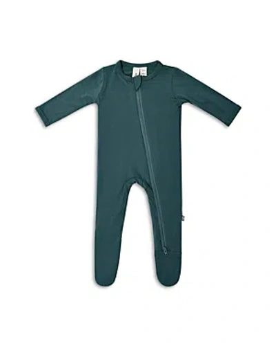 Kyte Baby Unisex Zippered Footie - Baby In Emerald
