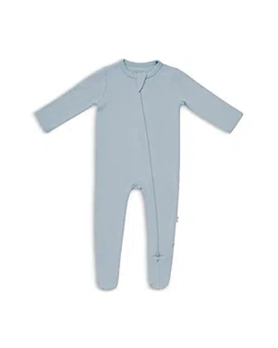 Kyte Baby Unisex Zippered Footie - Baby In Fog