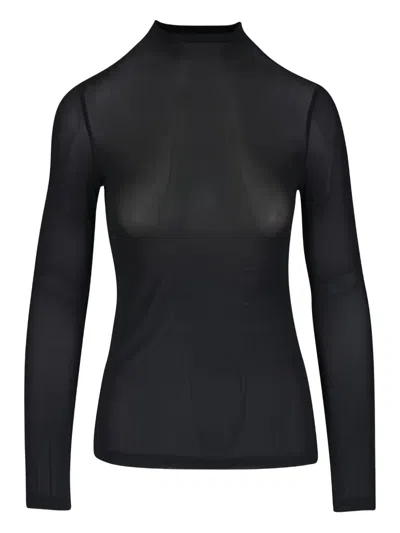 Kz_k Studio Libre Slip-on Style Blouse In Black