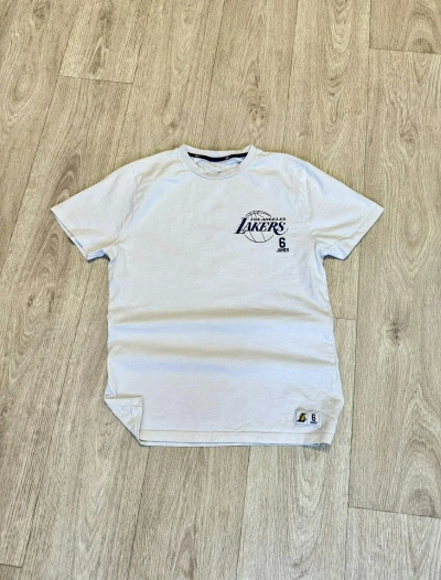 Pre-owned L A Lakers X Nba L.a. Lakers Lebron James T-shirt In White