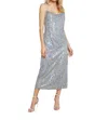 L Agence Achilles Sequinned Slip Dress In Multi