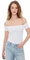 L Agence Adana Off-the-shoulder Bodysuit