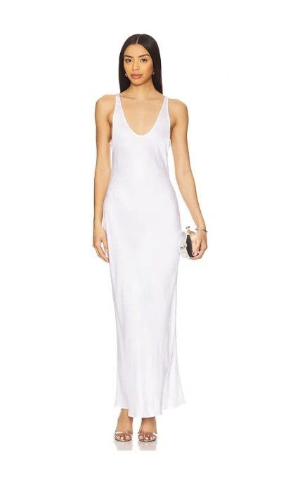 L Agence Akiya Tank Dress In White