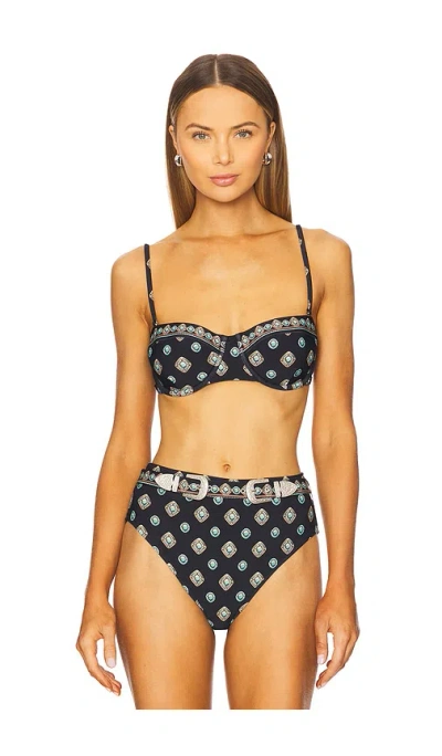 L Agence Alexandra Bikini Top