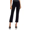 L Agence Alexia High Rise Ankle Cigarette Pants In Black
