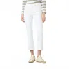 L Agence Ali High Rise Flare In Blanc In White
