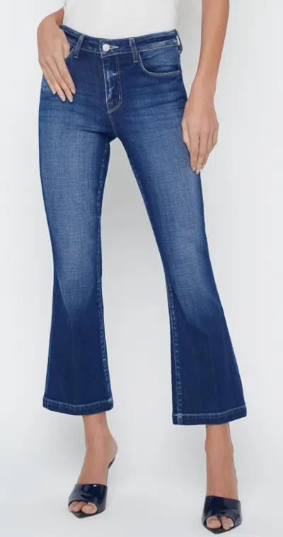 L Agence Women's Ali Slim Flare Jeans In Blue