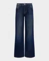 L Agence Joanne Low-rise Wide-leg Jeans In Merrit