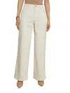L Agence Alicent High Rise Wide Leg Jean In Macadamia In Neutral