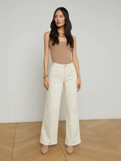 L AGENCE ALICENT WIDE-LEG JEAN