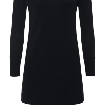 L Agence Amberli Sweater Dress In Black