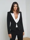 L'agence Andalusia Blazer In Black/white