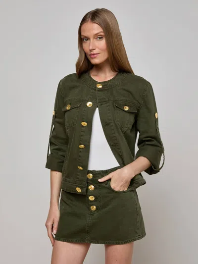 L Agence Anouk Denim Jacket