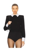 L'agence April Pullover In Black
