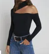 L'agence Azia Turtleneck In Black